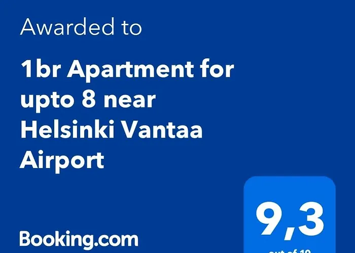 Aurora Home Kivistoe 1-Bedroom Apartment For Up To 8 Near Helsinki Vantaa Airport And Helsinki City Center