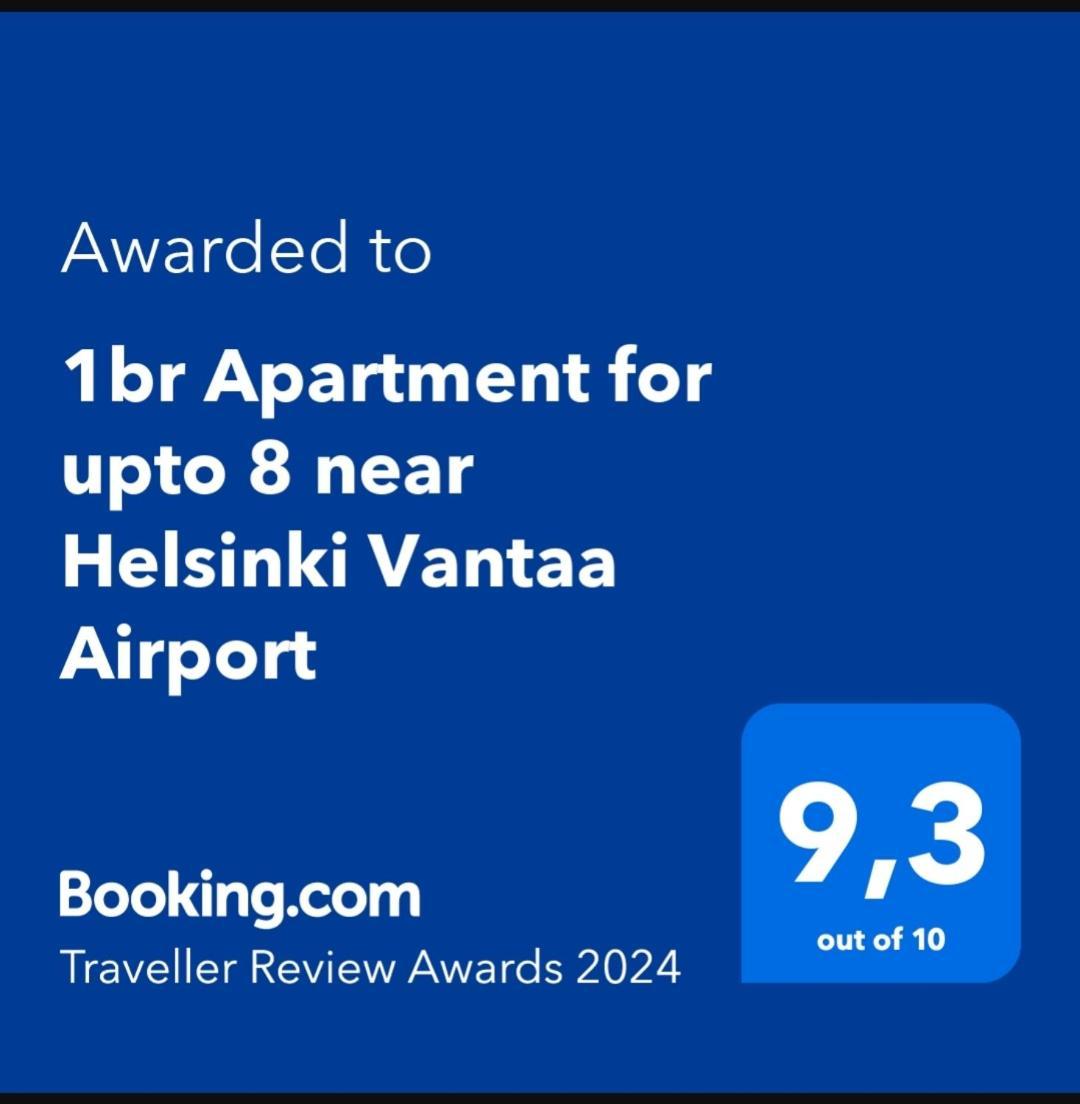 Aurora Kivistoe 1-bedroom For Up To 8 Near Helsinki Airport And Helsinki Center